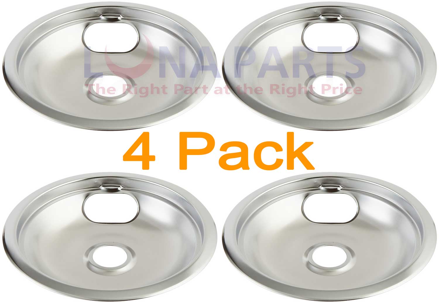 4 Pack GE Roper Stove Range 8" Drip 310932 304978 294922 281350 231928